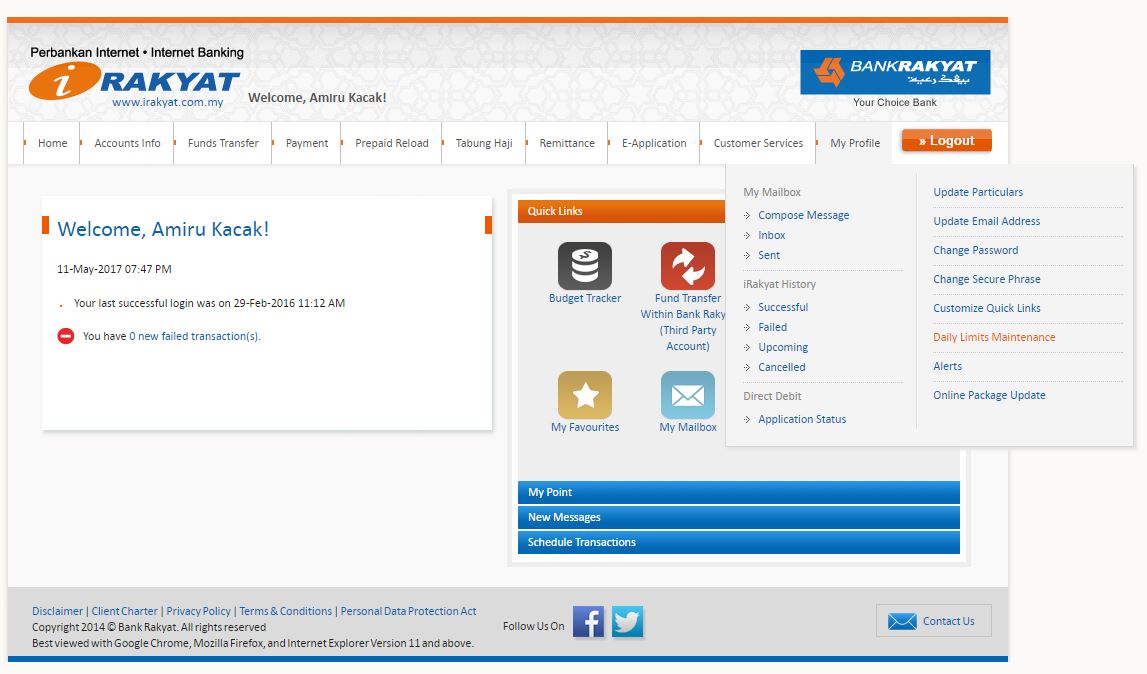 Bank rakyat online banking app